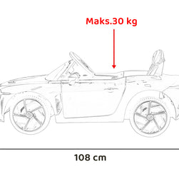 Pojazd Bentley Bacalar Biały