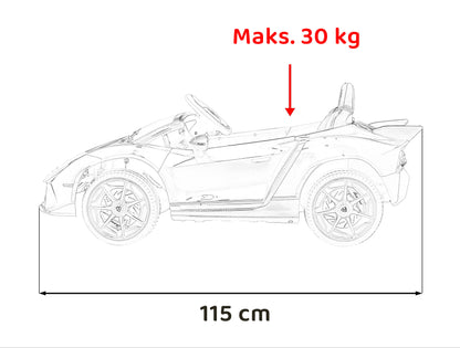 Pojazd Lamborghini Invencible Różowy Dla Dzieci