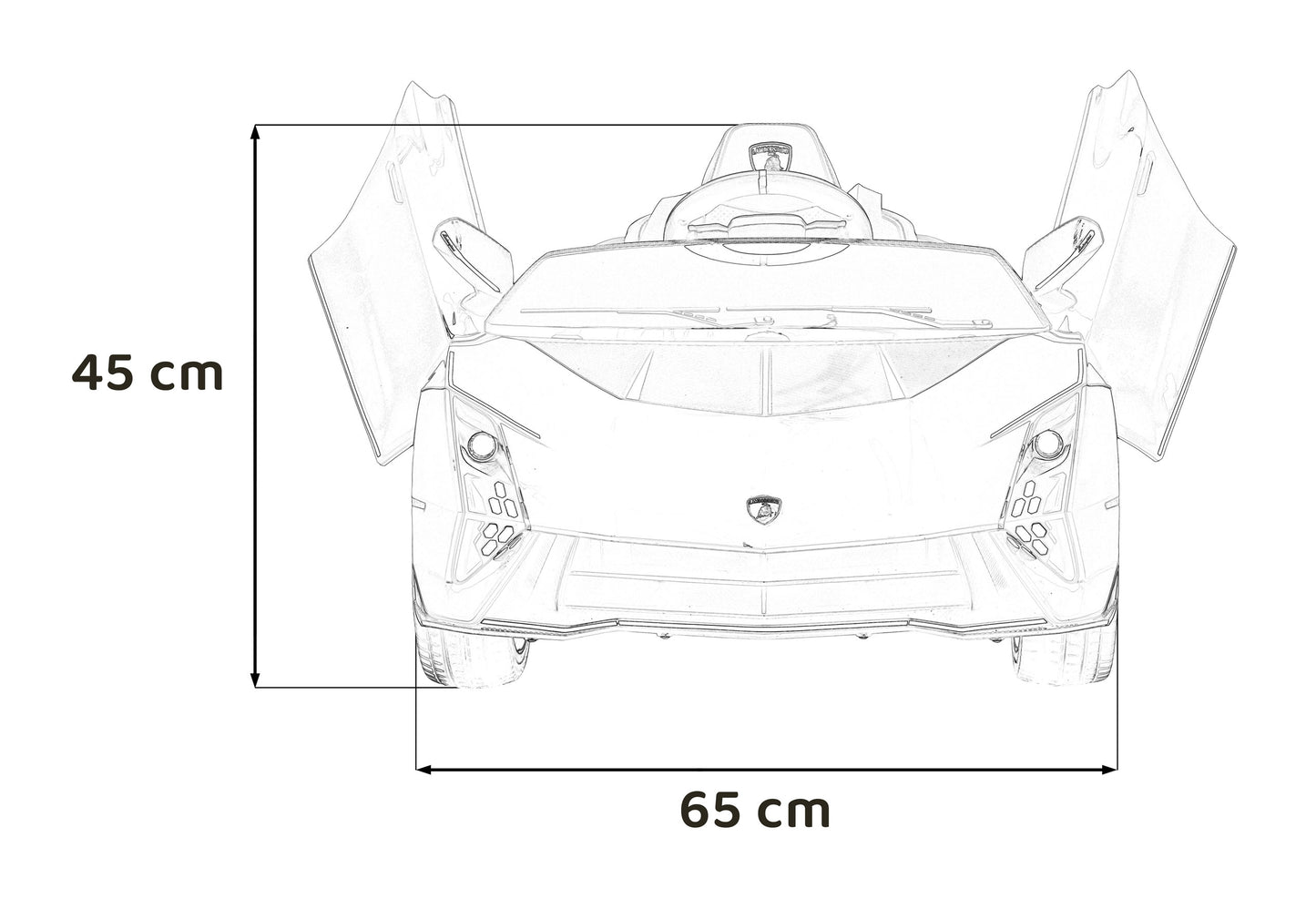 Pojazd Lamborghini Invencible Różowy Dla Dzieci