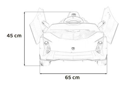 Pojazd Lamborghini Invencible Różowy Dla Dzieci