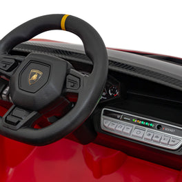 Pojazd Lamborghini Invencible Czerwony Dla Dzieci