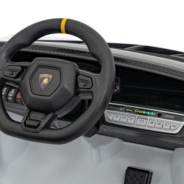 Pojazd Lamborghini Invencible Biały Dla Dzieci