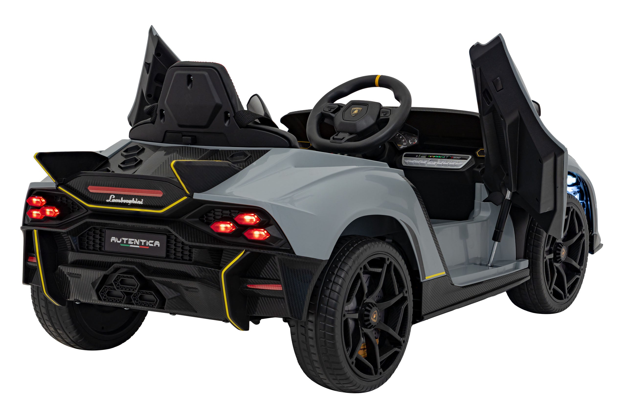 Pojazd Lamborghini Invencible Szary Dla Dzieci