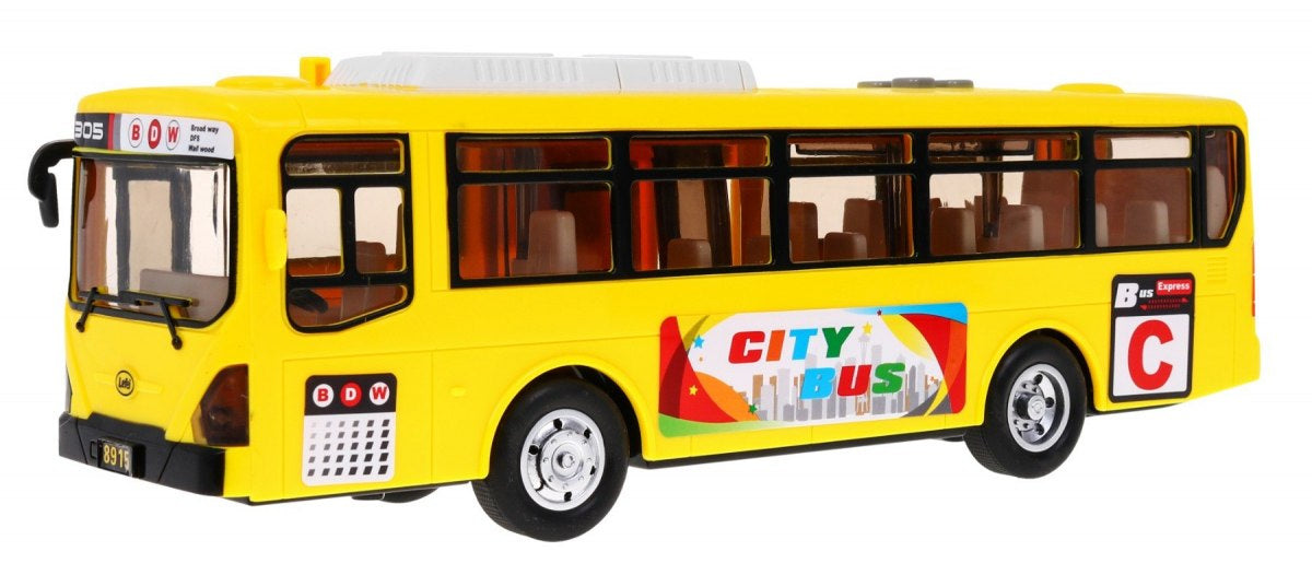 Interaktywny Żółty Autobus Szkolny dla Dzieci