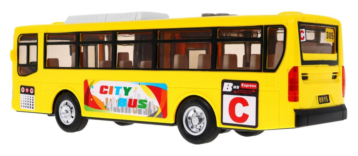 Interaktywny Żółty Autobus Szkolny dla Dzieci